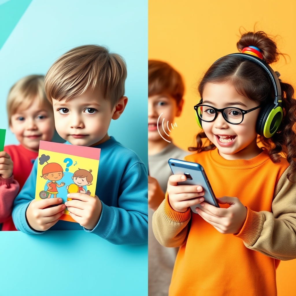 Голосовые приглашения для детей 5-10 лет эффективнее красивой графики: практические выводы