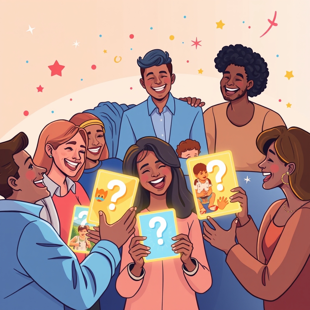 Приглашение-челлендж памяти на день рождения: как игра в узнавание старых фото собирает гостей за неделю
