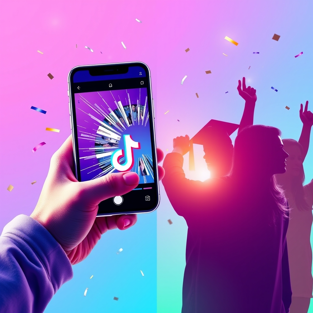 Приглашение на выпускной в формате TikTok-видео: как 15 секунд контента собрали класс, который не читает сообщения