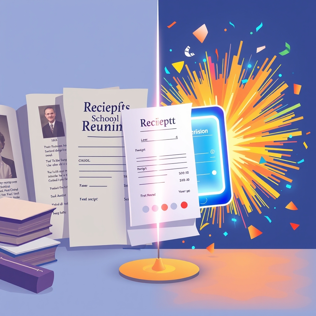 Приглашение-квитанция на встречу одноклассников: как нестандартный формат поднял явку на 87%
