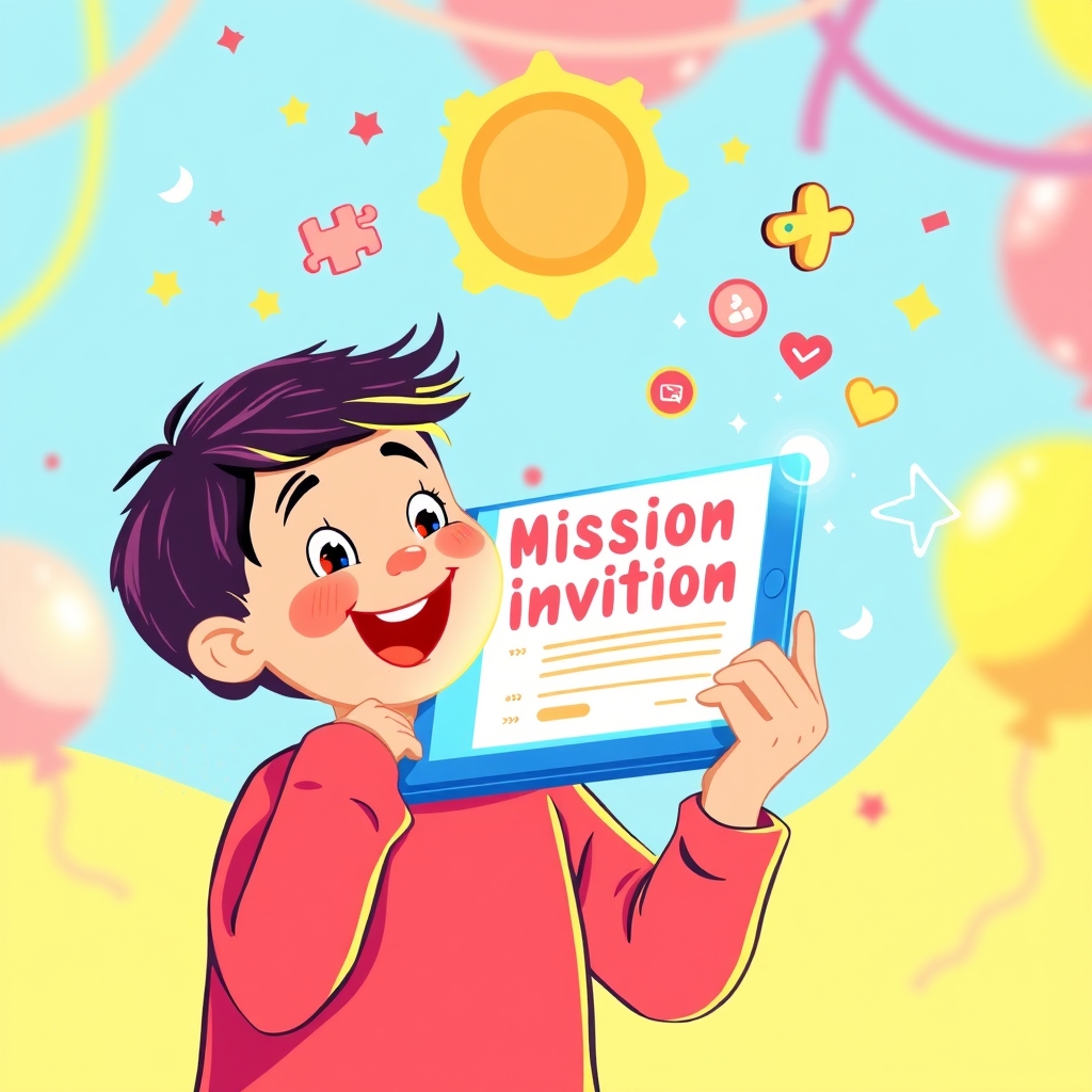 Приглашение-«миссия» на детский день рождения: как превратить RSVP в игру с персональными заданиями